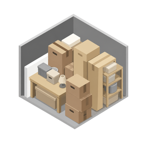 Popular 10 by 10 storage unit icon